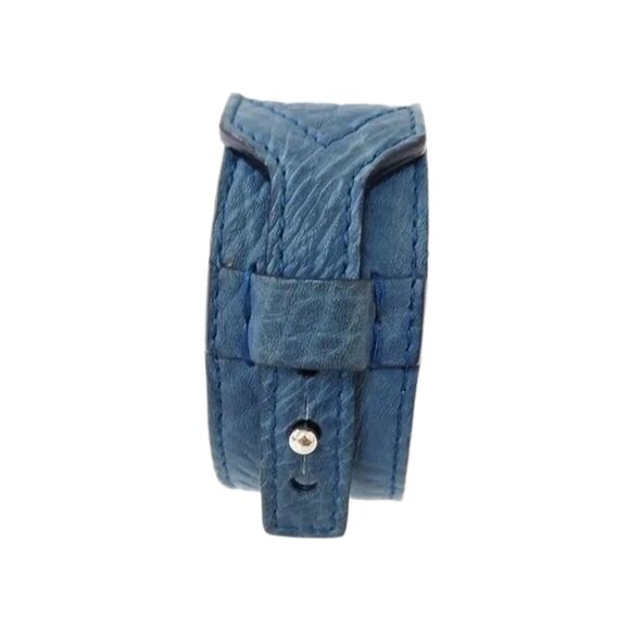 Yves Saint Laurent Blue Leather Bracelet - Picture 4 of 8